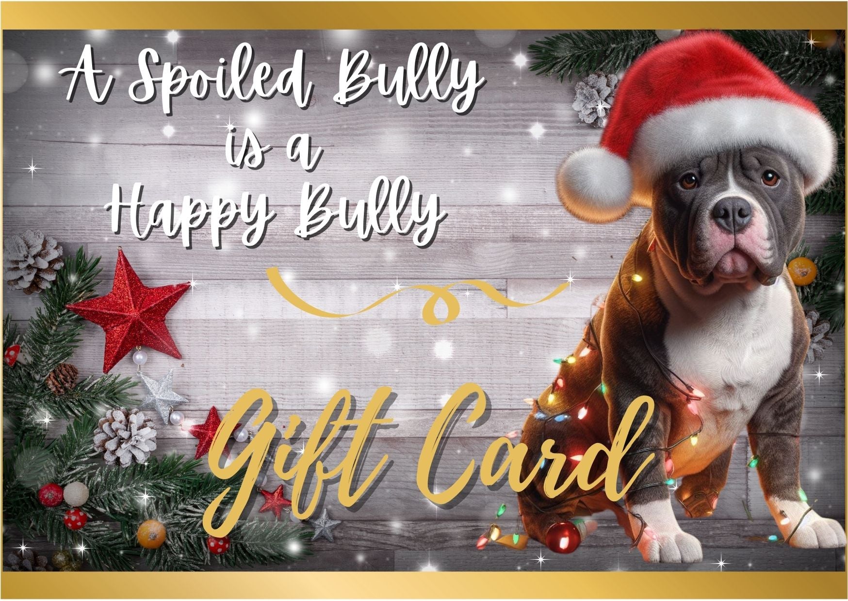 Kiko Gift Card | Support Bully Shelters and Rescues