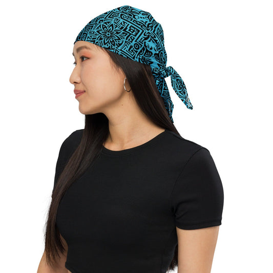 Hawaiian Turquoise Bandana