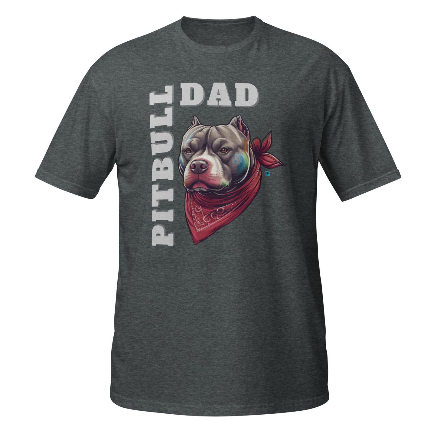 Pitbull Dad Men's T-Shirt