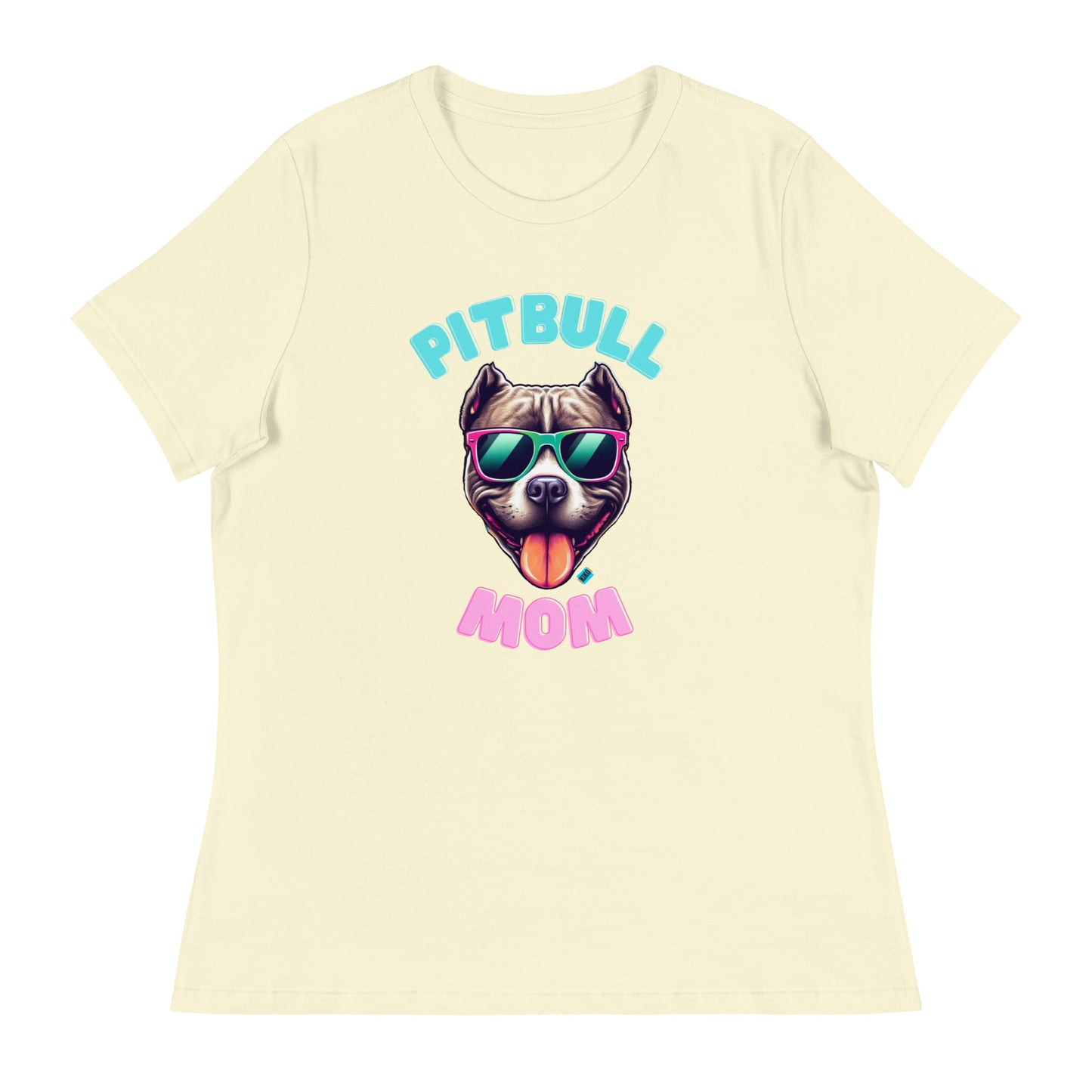 Pitbull Mom Women's Relaxed T-Shirt