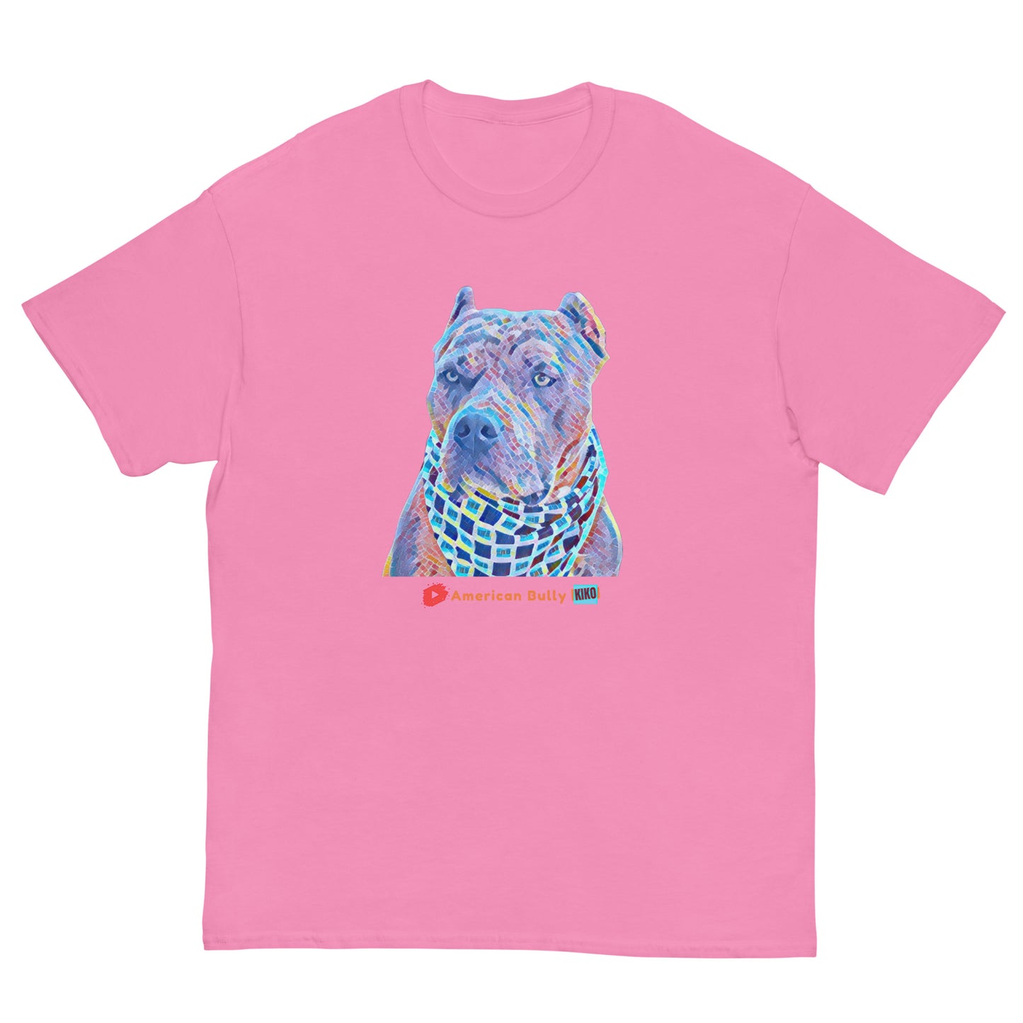 Kiko American Bully Cartoon Graphic Men's Classic Tee