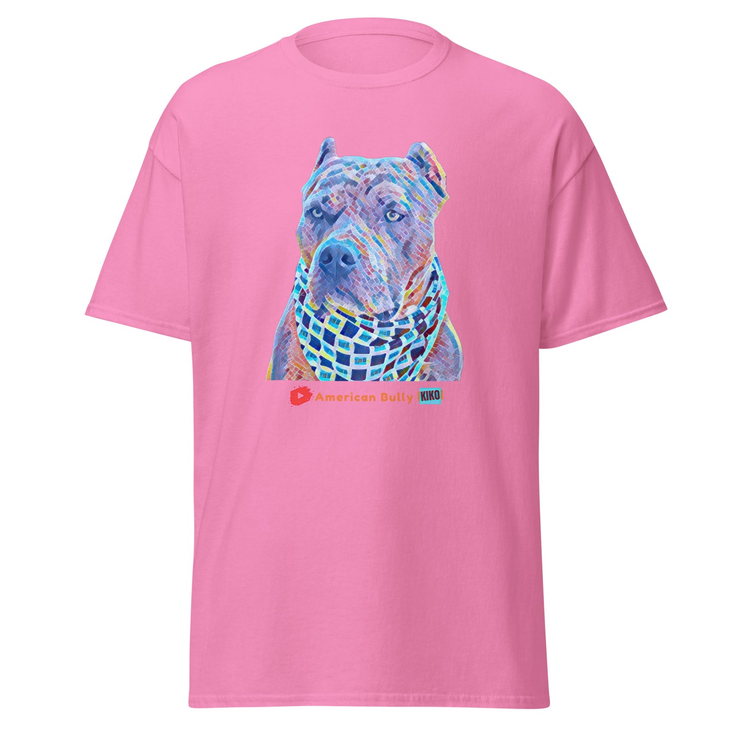 Kiko American Bully Cartoon Graphic Men's Classic Tee