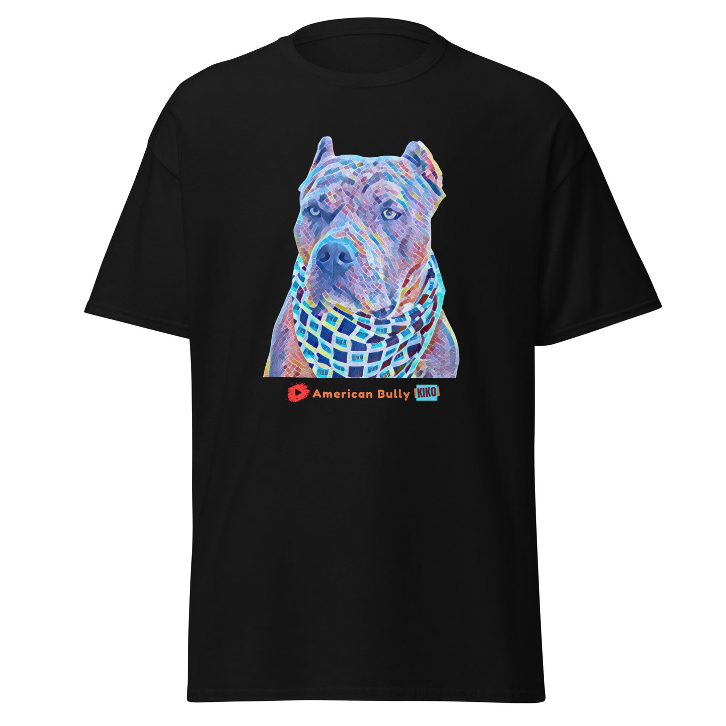 Kiko American Bully Cartoon Graphic Men's Classic Tee