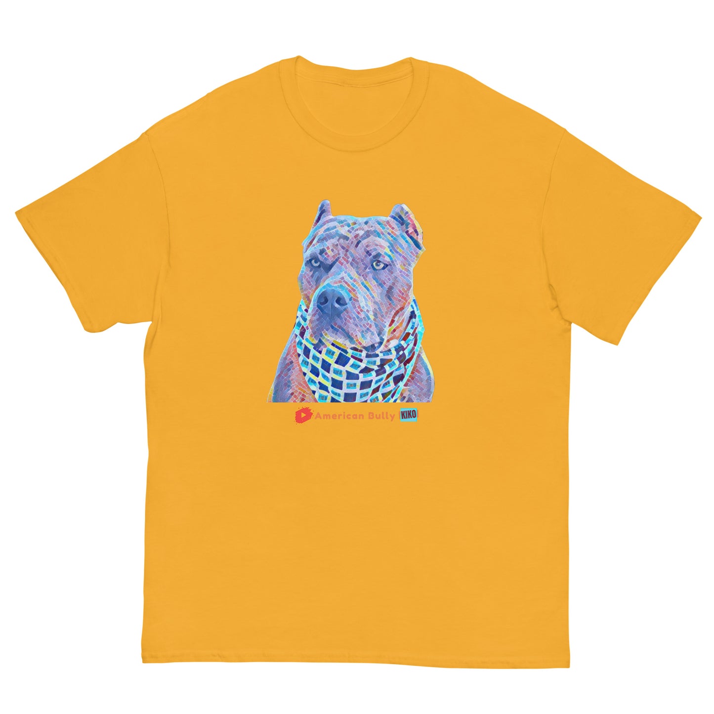 Kiko American Bully Cartoon Graphic Men's Classic Tee