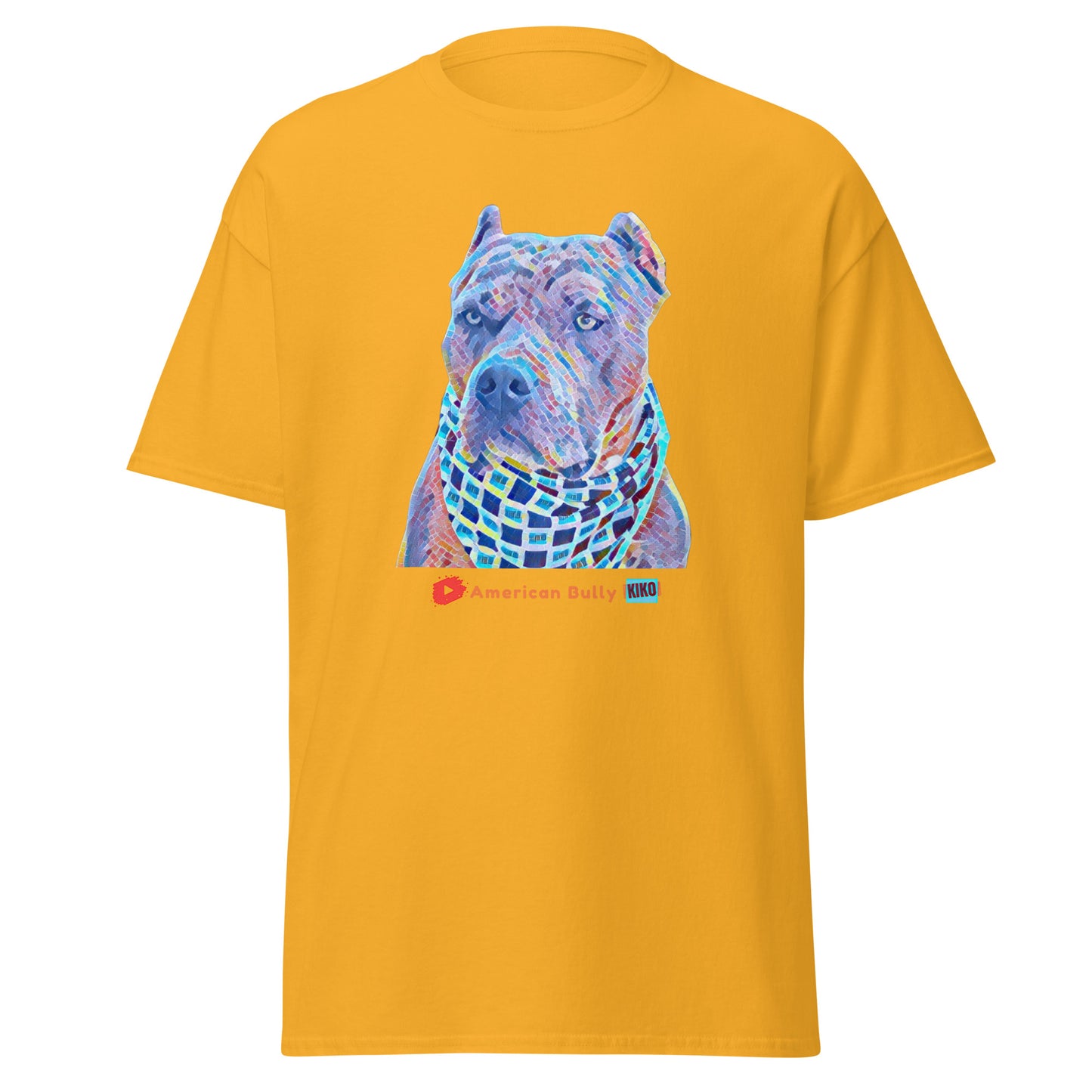 Kiko American Bully Cartoon Graphic Men's Classic Tee