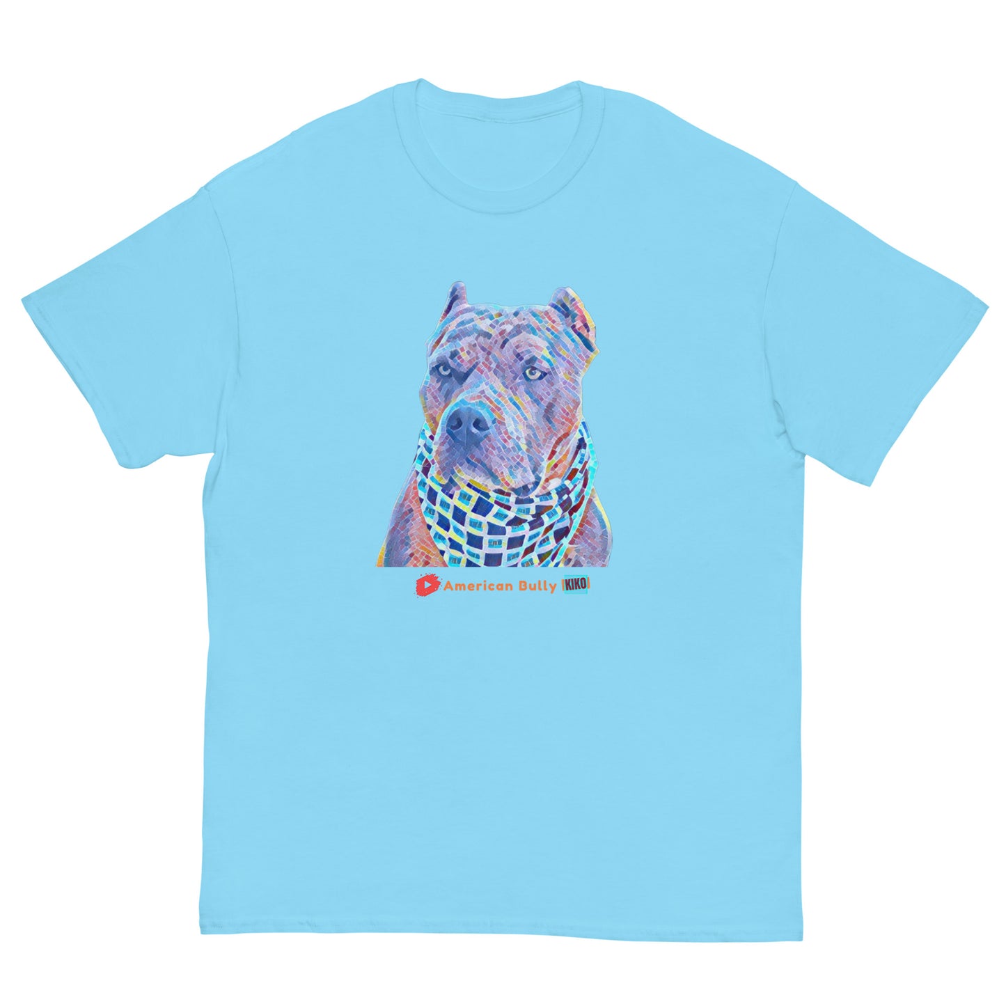 Kiko American Bully Cartoon Graphic Men's Classic Tee