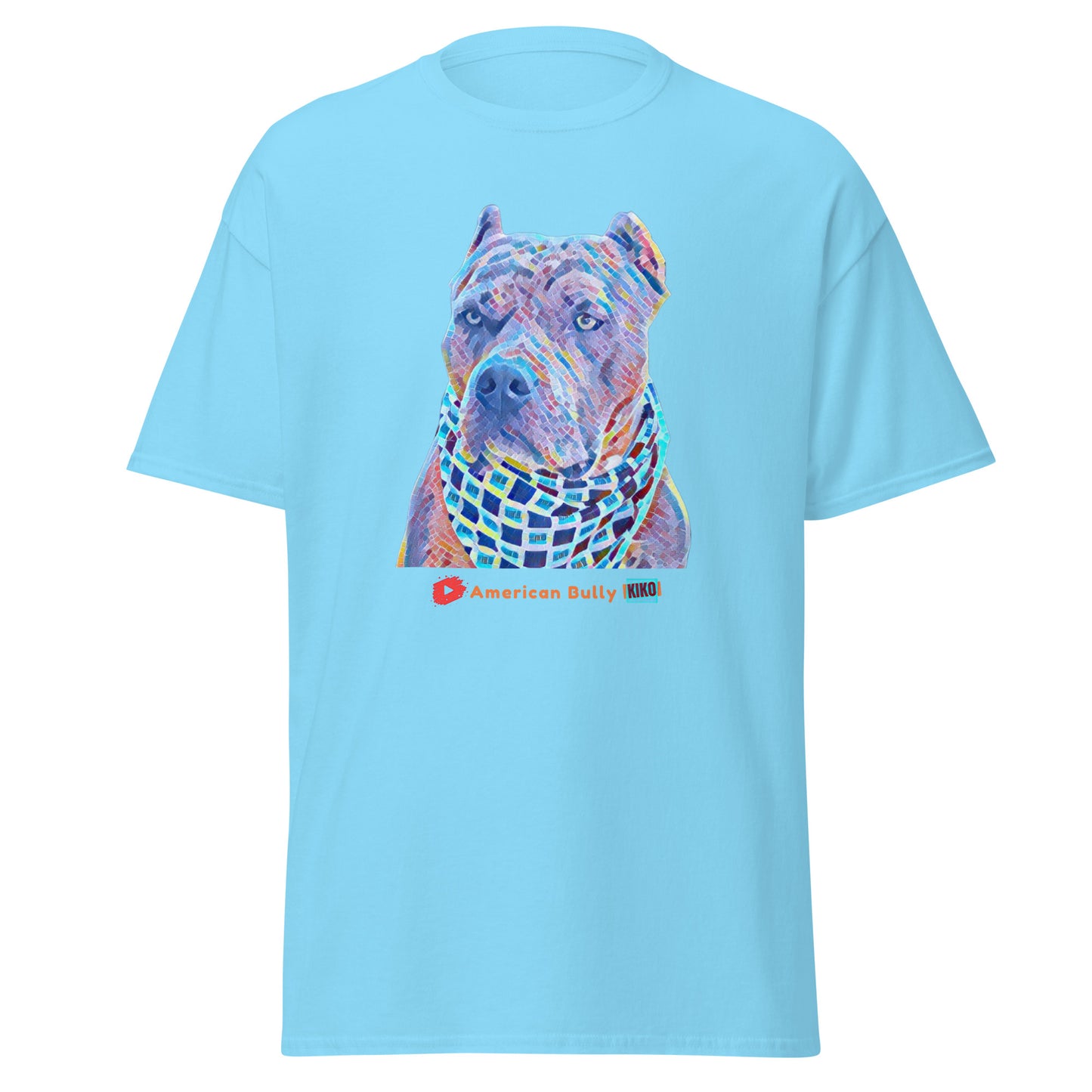 Kiko American Bully Cartoon Graphic Men's Classic Tee