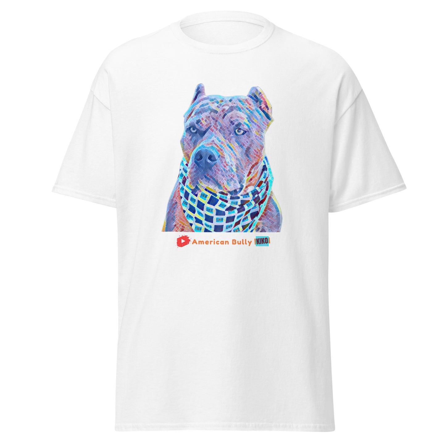 Kiko American Bully Cartoon Graphic Men's Classic Tee