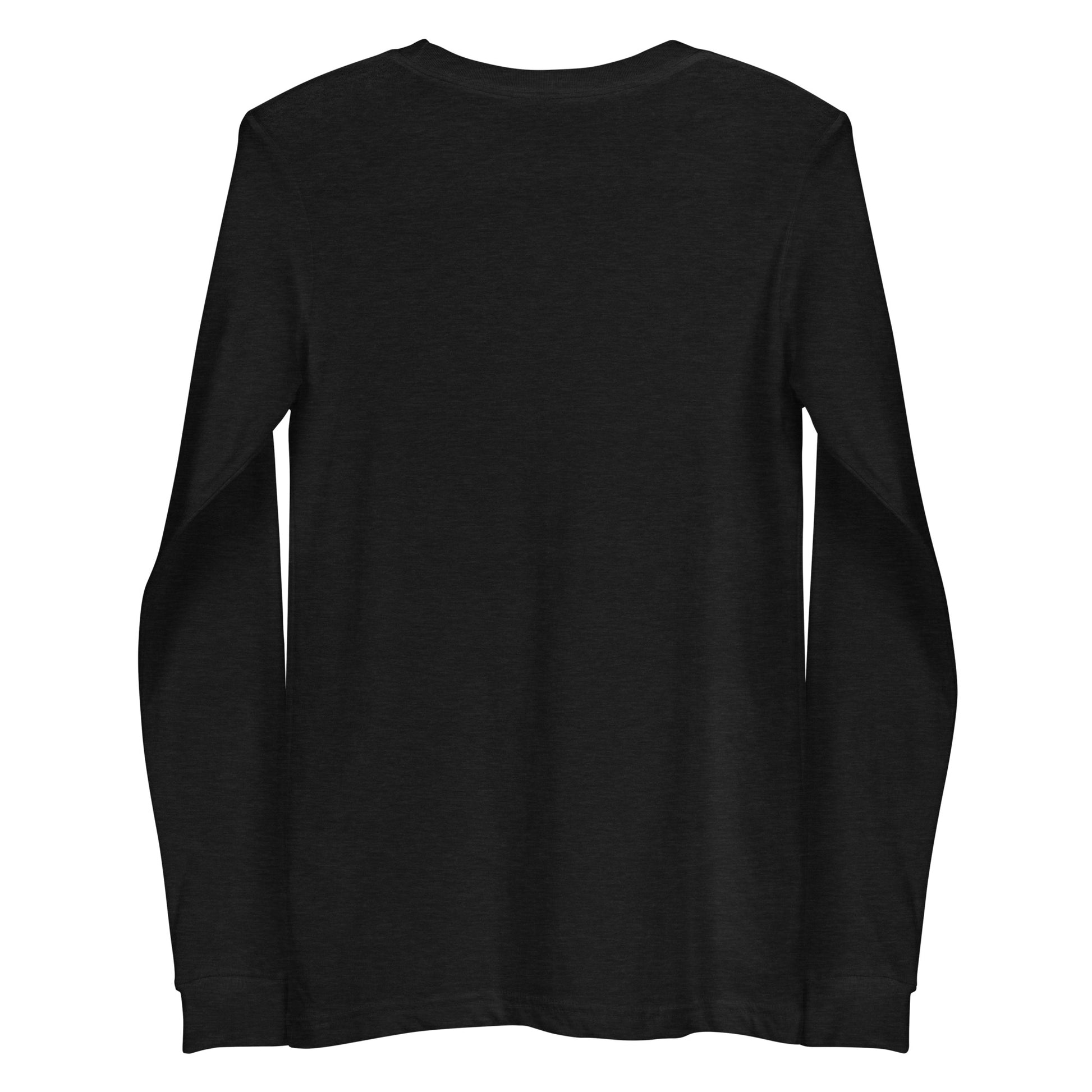 black long sleeve t-shirt with kiko logo left chest