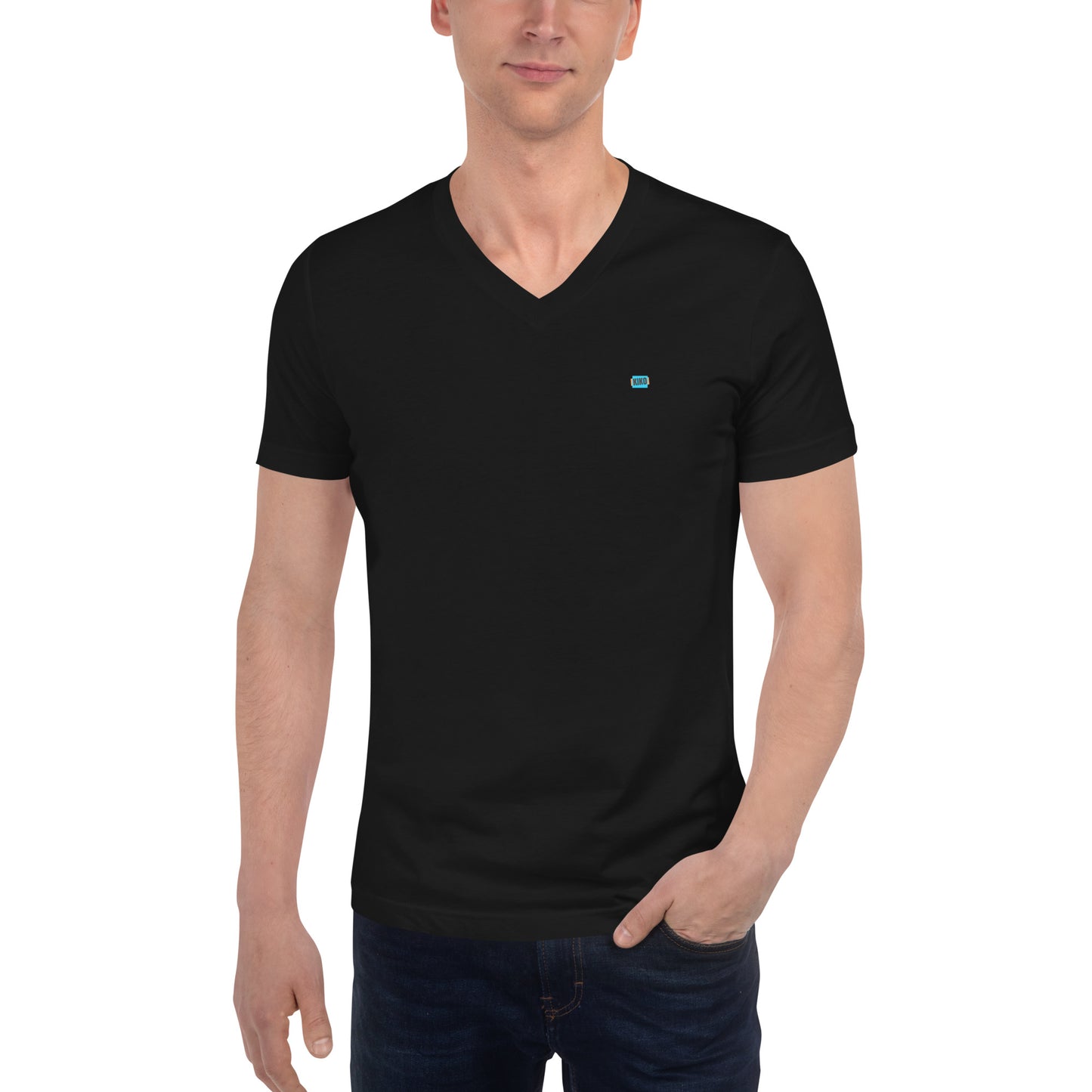 Unisex Men | Women Short Sleeve V-Neck T-Shirt