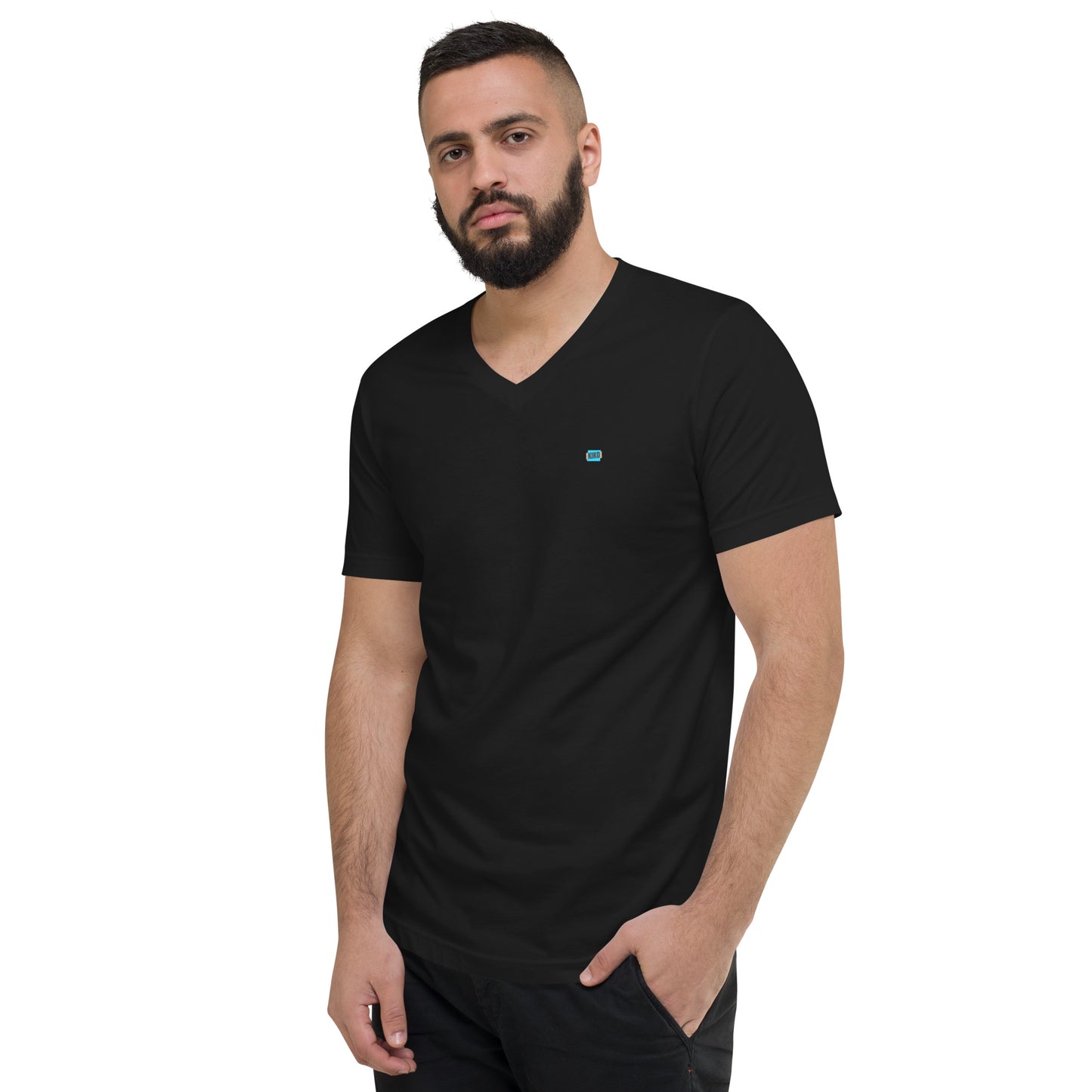 Unisex Men | Women Short Sleeve V-Neck T-Shirt