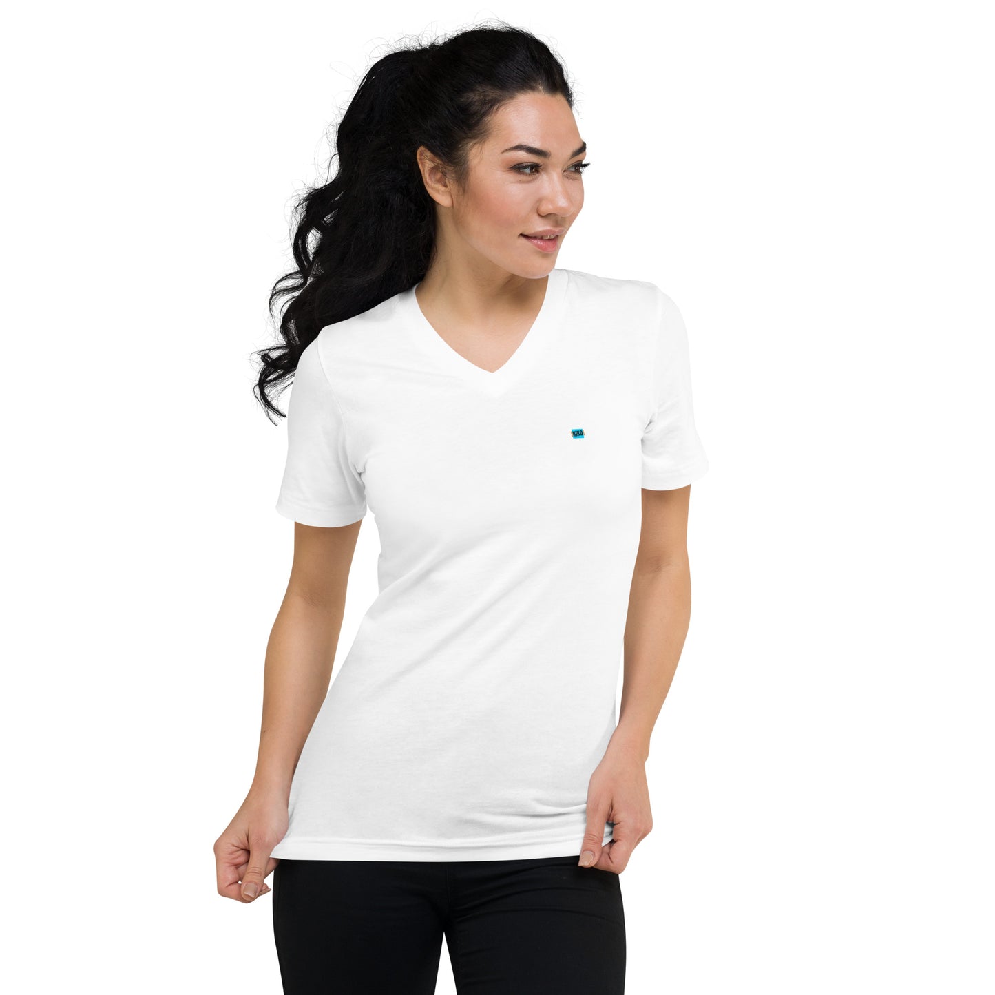 Unisex Men | Women Short Sleeve V-Neck T-Shirt