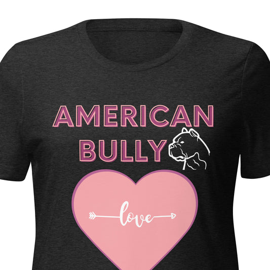 American Bully Love Women's Tri Blend Tee